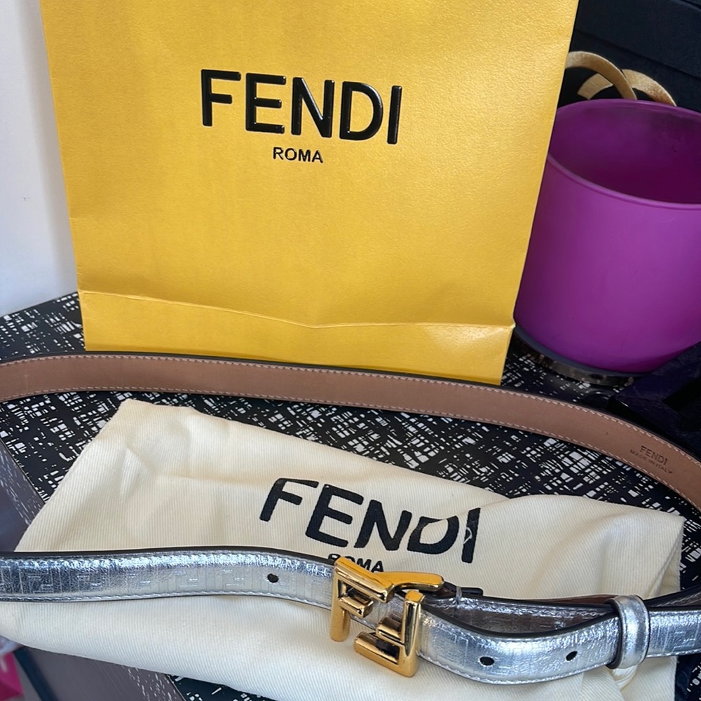 Fendi Mix Metal Belt